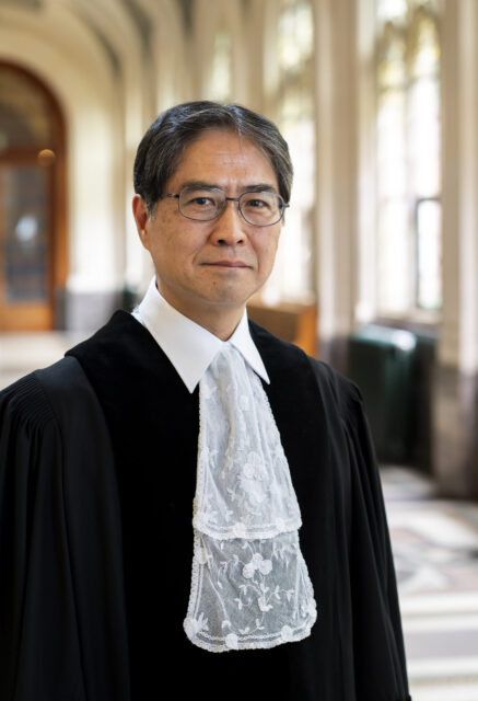 Portrait of ICJ Judge Yuji Iwasawa
